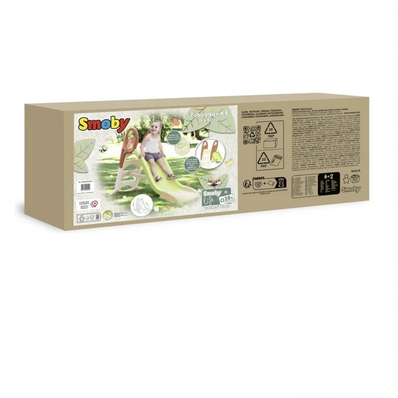 Детска пързалка Smoby Life, 159 x 68 x 100 cm, Над 2 години, Роз